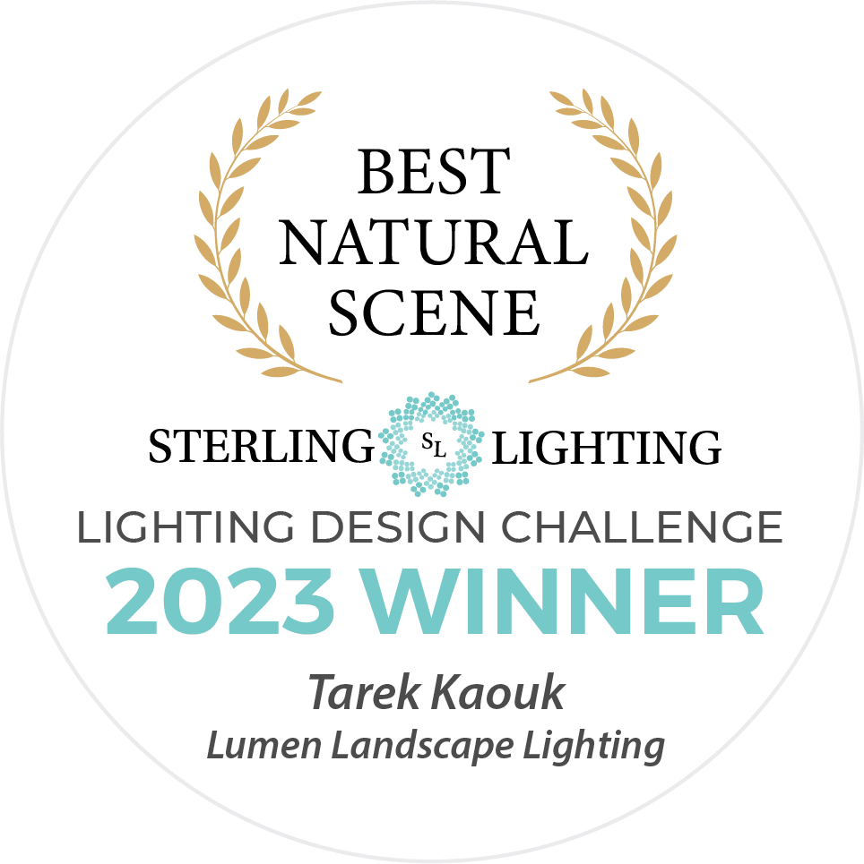 Lumen Landscape Lighting - Tarek Kaouk Best Natural Scene Award